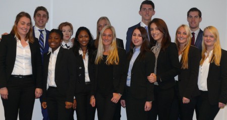 De studenten van de HEM in Rotterdam